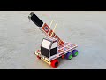 How To Make Matchbox Jcb Truck At Home Diy Matchbox Crane Truck Model