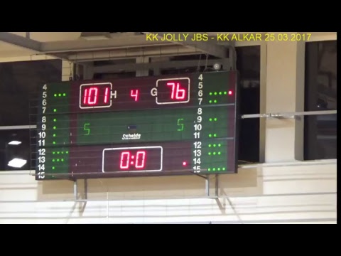 KK Jolly JBS - KK Alkar 25.03.2017