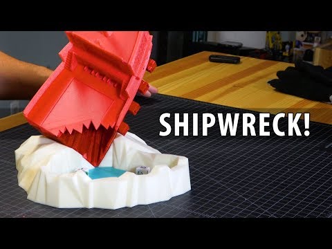 Shipwreck! 3D Printing and Testing a Shipwreck Dice Tower