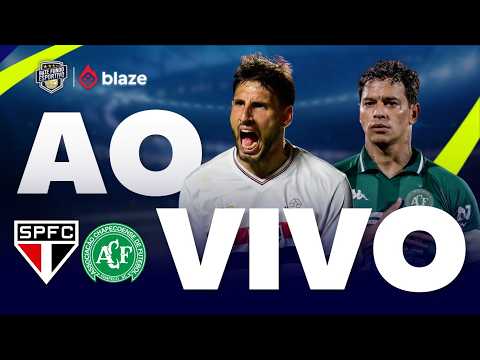 🔥SÃO PAULO X CHAPECOENSE | CAMPEONATO BRASILEIRO AO VIVO | PRESSÃO NO CANINDÉ | SÃO PAULO AGORA!