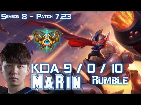 MaRin RUMBLE vs MAOKAI Top - Patch 7.23 KR Ranked