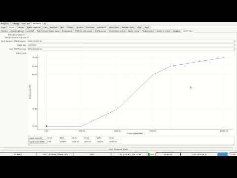 Engine knock detection in PEREK Dyno2 dynamometer software