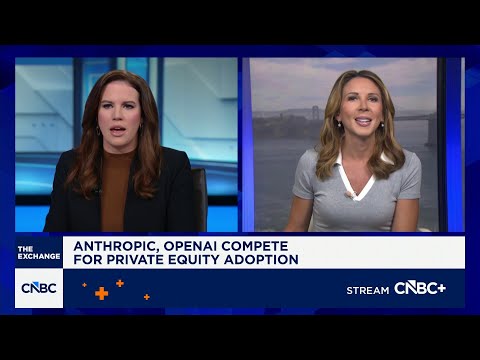 OpenAI, Anthropic battle for deals with private equity companies