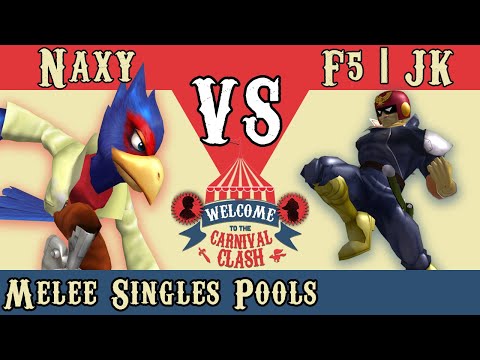 Naxy (Falco) vs F5 | JK (Captain Falcon) Carnival Clash 2 Melee Singles Pools