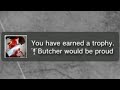 Wanted Weapons Of Fate Butcher Would Be Proud Trophy Gu