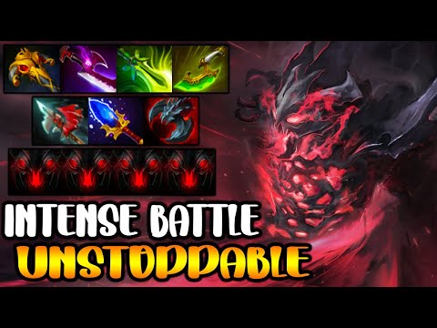 REAL INTENSE BATTLE - UNSTOPPABLE CARRY SHADOWFIEND - FULL TEAM FIGHT - DOTA 2 GAMEPLAY