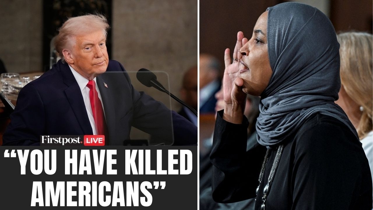 LIVE: Ilhan Omar Shouts at Trump During His State of Union Address | Trump State of Union | N18G