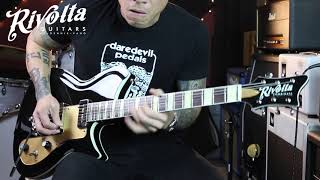 Video thumbnail for Rivolta Combinata XVII Dennis Fano guitar - RJ Ronquillo demo by Eastwood Guitars