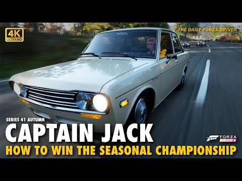 How to win 'CAPTAIN JACK' | with tune | Series 41 Autumn | Forza Horizon 4