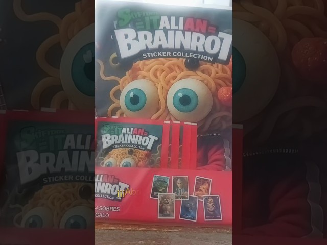 Vídeo relacionado con ALBUM + 20 sobres Colección de 2025 Skifidol Italian BRAINROT son cromos (de pegar) NO SON CARTAS