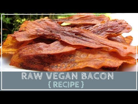 Raw Vegan Eggplant Bacon Recipe