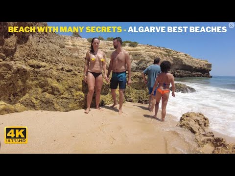 Top 10 Algarve Beaches | Summer 2022 | 4K BEACH WALK | iWalk 4K