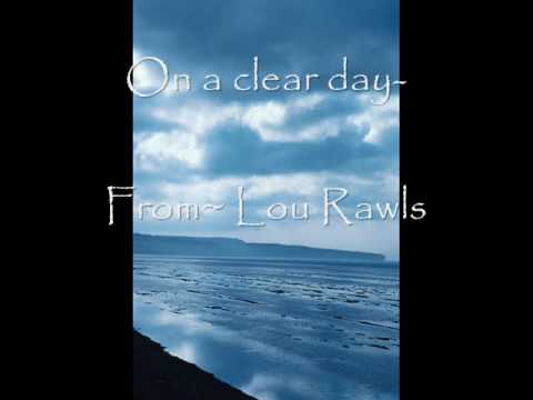 Video thumbnail for On A Clear Day (You Can See Forever)