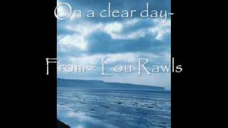 On A Clear Day (You Can See Forever) Music Video