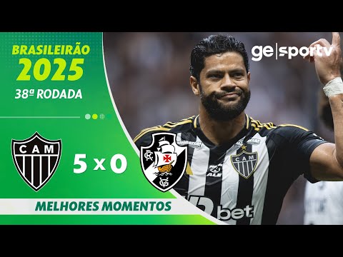 Gols e lances de Atlético Mineiro x Vasco da Gama