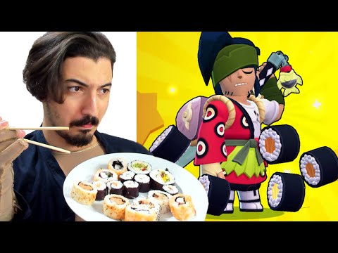 I ATE SUSHI UNTIL KENJI TOOK IT OUT 😮 Brawl Stars