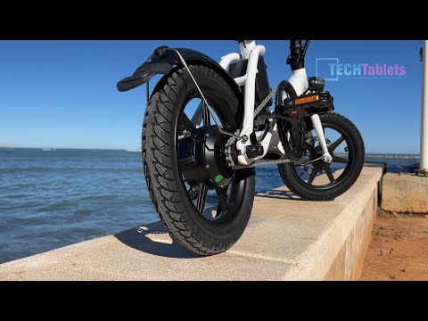 Elektrinis dviratis Fiido D3 Pro 14", 250W, baltas video
