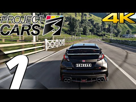 PROJECT CARS 3 - Gameplay Walkthrough Part 1 - Career Mode (Full Game) 4K 60FPS ULTRA