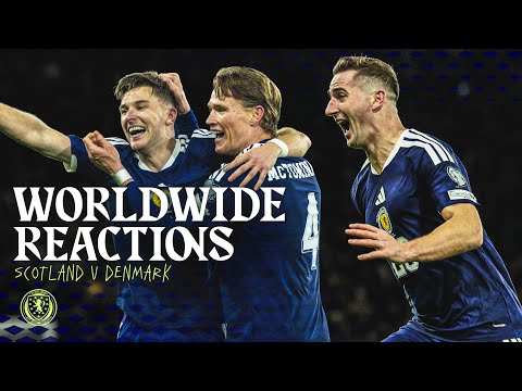 How THE WORLD reacted to Scotland Reaching the World Cup 🌍 | Crazy Commentary | Scotland 4-2 Denmark