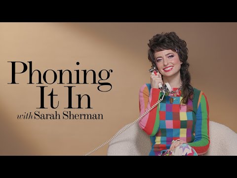 Sarah Sherman Prank Calls Marcello Hernández, David Spade, & Chloe Fineman | Phoning It In | ELLE