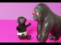 Baby Gorilla Claymie Claymation Stop Motion Animation