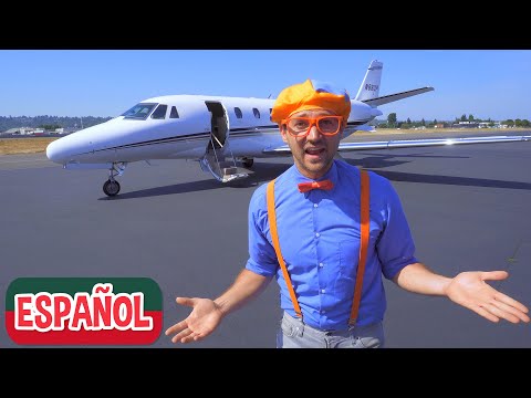 Blippi explora un avión privado | Nuevo Video! | Videos Educativos para Niños