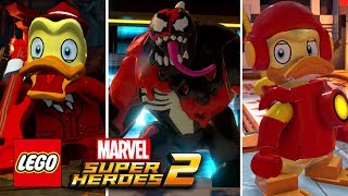 Lego Marvel Super Heroes 2 Howard The Duck Iron Duck And Carnom Announced At Sdcc 17 Free Online Games