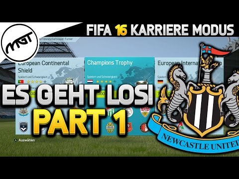 FIFA 16 Karrieremodus - Newcastle United #1 - "Es geht los!"