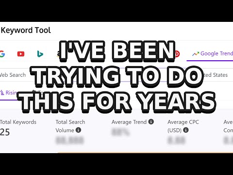 MAKE GOOGLE TRENDS SEARCHABLE WITH FREE TOOL | Redbubble | Print on Demand | SEO | Niche Research