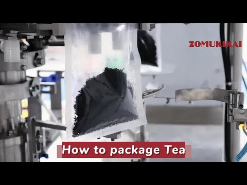 How to package different type of tea