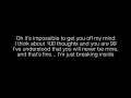 One Day Tate McRae Lyrics