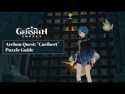 "Caribert"  Genshin Impact Archon Quest Domain Puzzle Guide