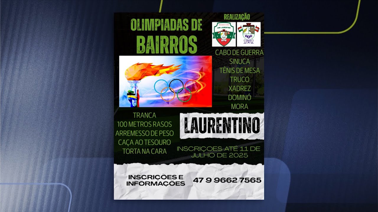 Olimbairros em Laurentino. Começa nesse mês uma nova disputa, que coloca os moradores para defender seus bairros e com algumas atividades diferenciadas que prometem muita diversão