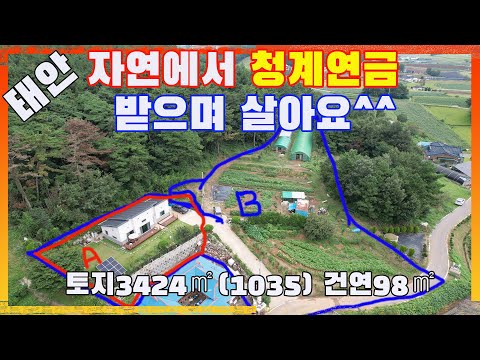 [Item No. 3234] Taean-gun, South Chungcheong Province, Sowon-myeon, "Receive a lifetime pension" ...