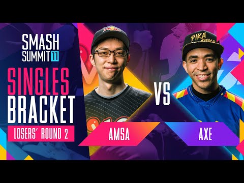 aMSa vs Axe - Singles Bracket: Losers' Round 2 - Smash Summit 11 | Yoshi vs Pikachu