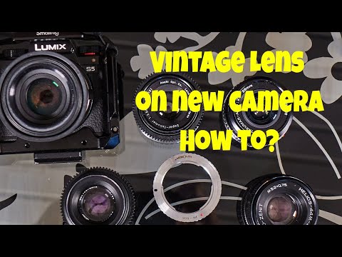 How to use Vintage Lenses on Panasonic Lumix DMC-S5 Camera