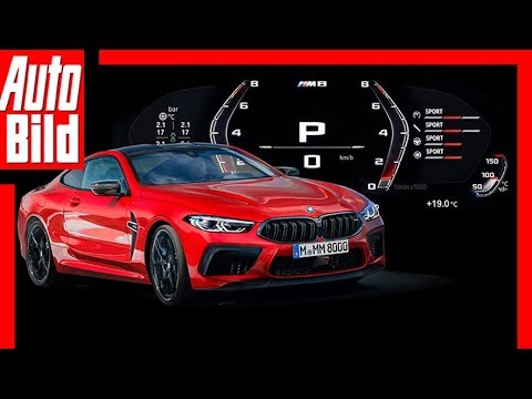 BMW M8 Competition Coupé (2019): Neuvorstellung - Innenraum - Infos