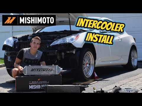 Mishimoto Intercooler Install on Genesis Coupe (Automatic)