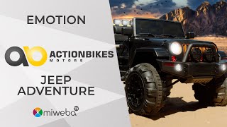 Actionbikes Jeep Adventure 🚗 Emotion I Auto für Kinder 2022 I Miweba