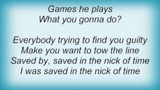 Ac Dc - Nick Of Time Lyrics