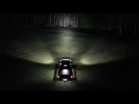 Rigid Scene Lights On Prinsu Roof Rack (Toyota Tacoma)