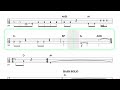 RUSH ● Vital Signs [ Isolated Bass + TAB ]