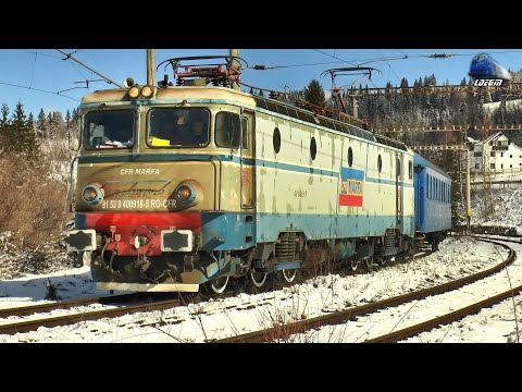Trenuri în Gara Mestecanis, Bucovina 🚊🏔🚊 Trains in Mestecăniș - 18 Martie 2025