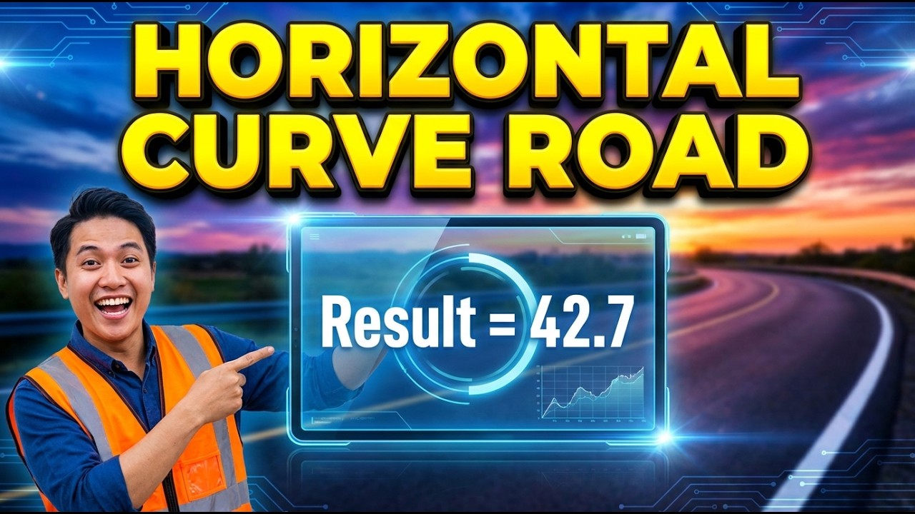 Horizontal Curve Road Interactive Calculator