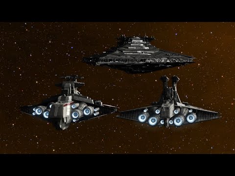 Resurgent SD vs Republic Fleet - Empire at War Remake - Task Force The Republic Submod NPC Wars