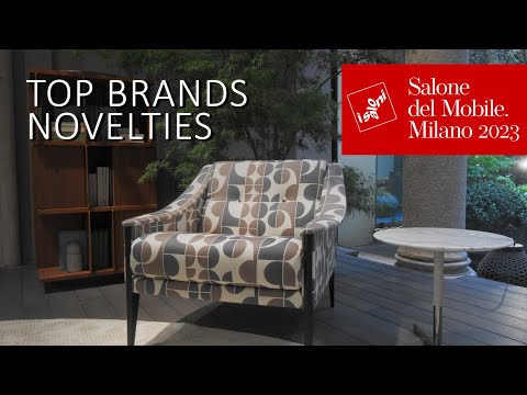 Milan Design Week 2023. New products from top furniture brands Poltrona Frau and Cassina