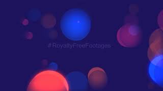 blue bokeh background | blue bokeh particles overlay | blue particles video | Royalty Free Footages