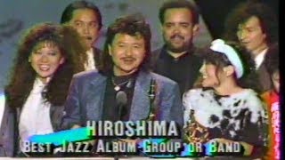 Hiroshima wins Best Jazz Album Award &amp; Performs @ Soul Train Awards (1988)