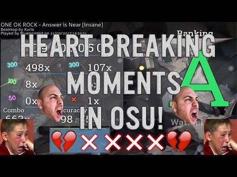 Osu! Heart Breaking Fails