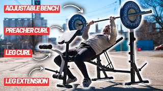 The 4-in-1 Ultra-Budget Adjustable Bench Press Rack…A Review!